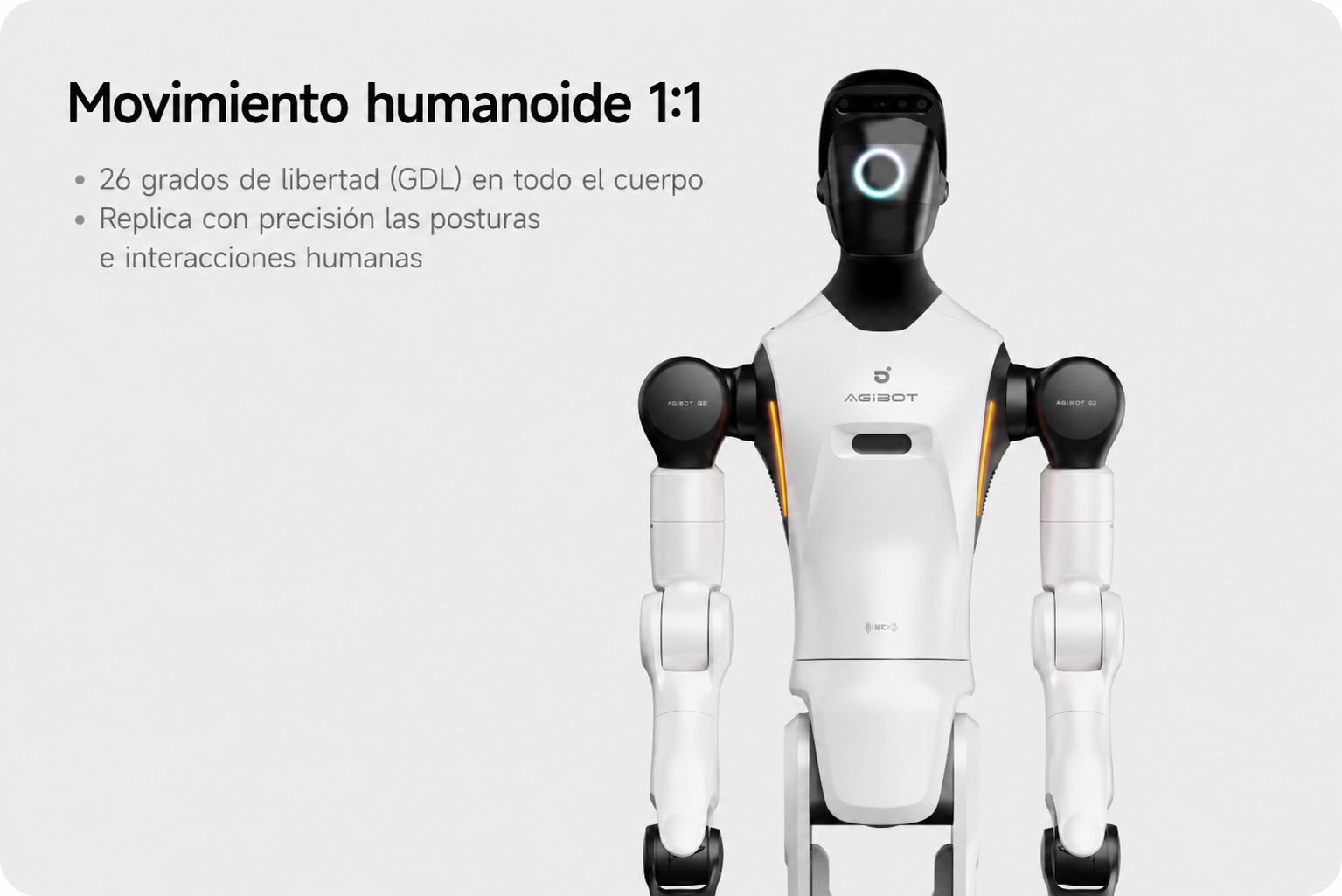 AGIBOT G2 movimiento humanoide