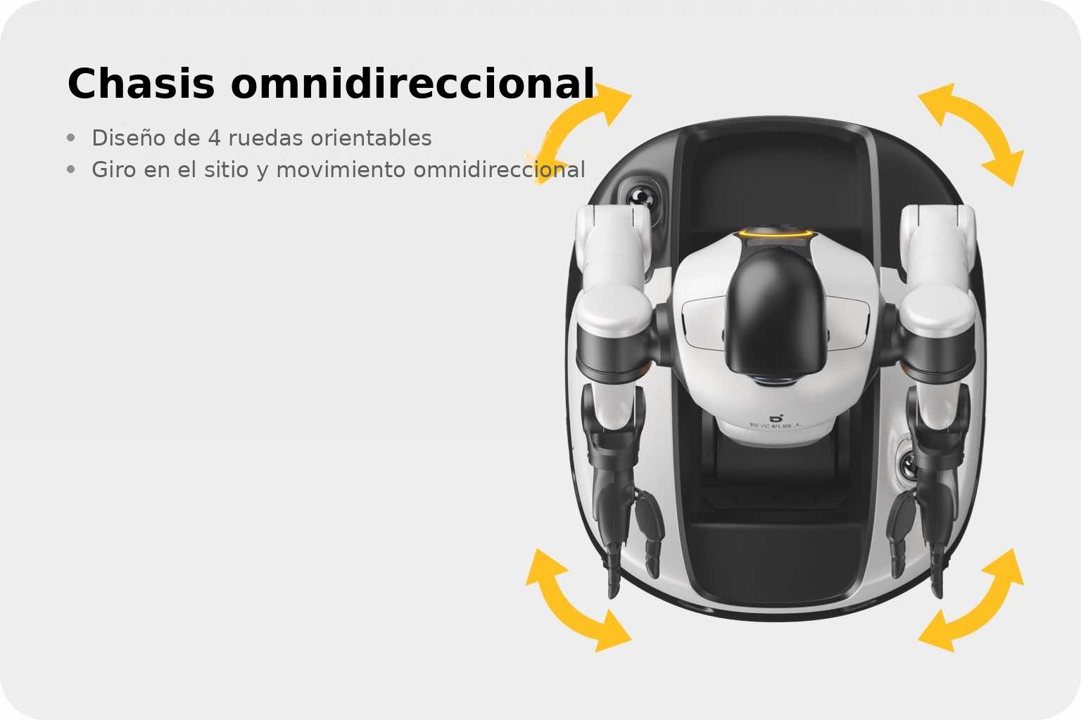 AGIBOT G2 chasis omnidireccional